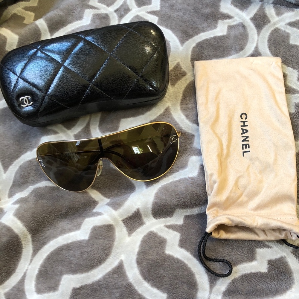 EUC Authentic Chanel Sunglasses